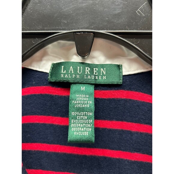 Ralph Lauren Blue with Ted Stripes size M Polo - Picture 2 of 12